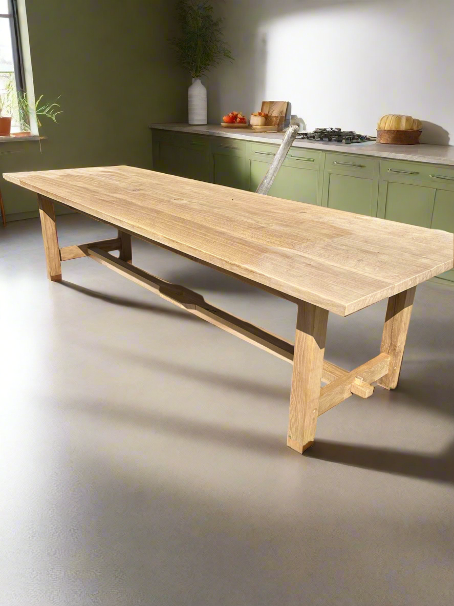 Oak Farmhouse table